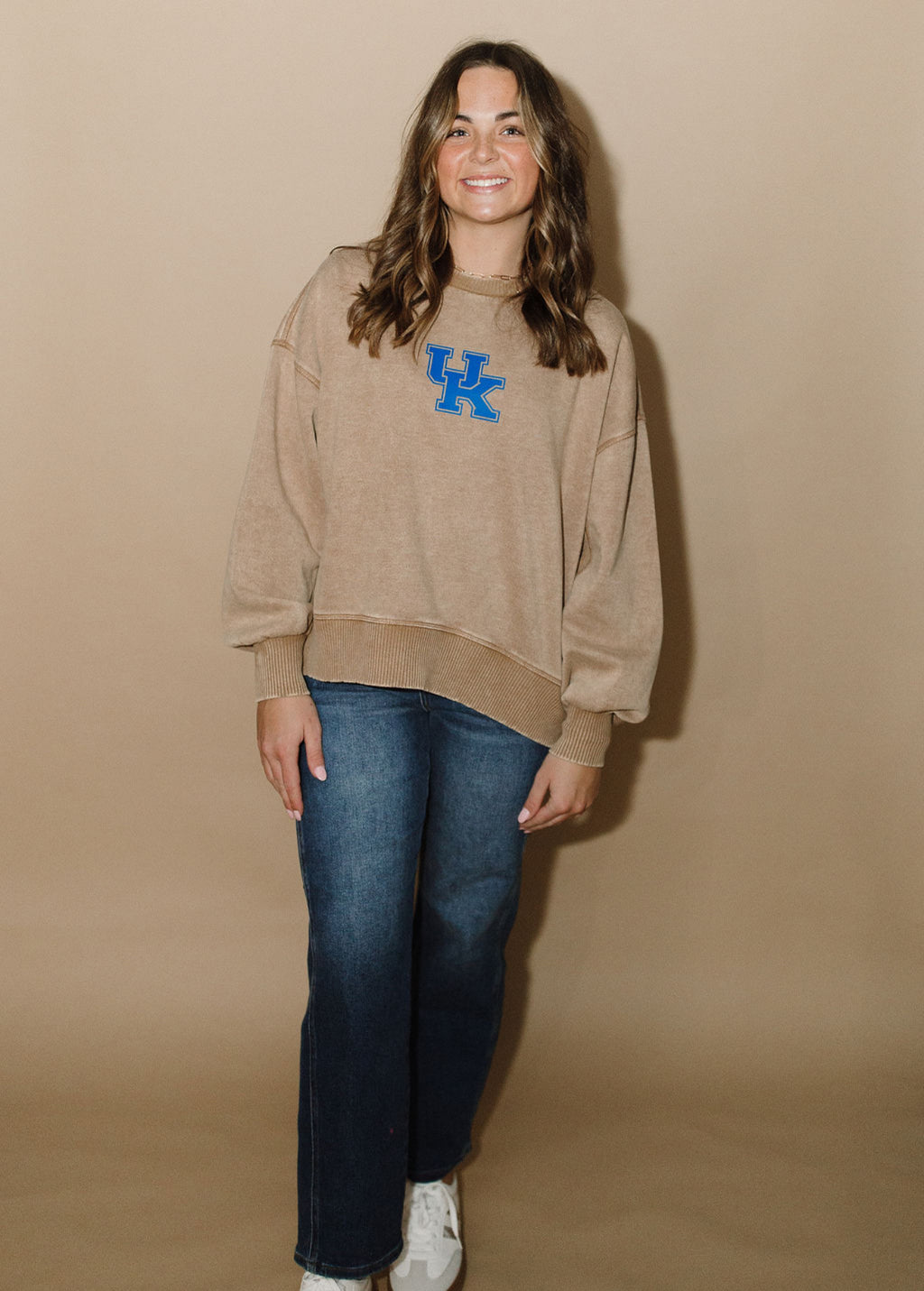 Beige Bluegrass Crewneck