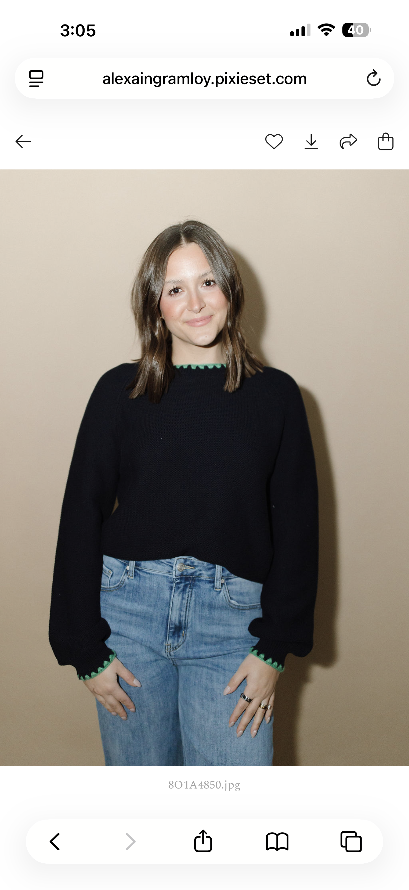 The Trimmed Essential Sweater
