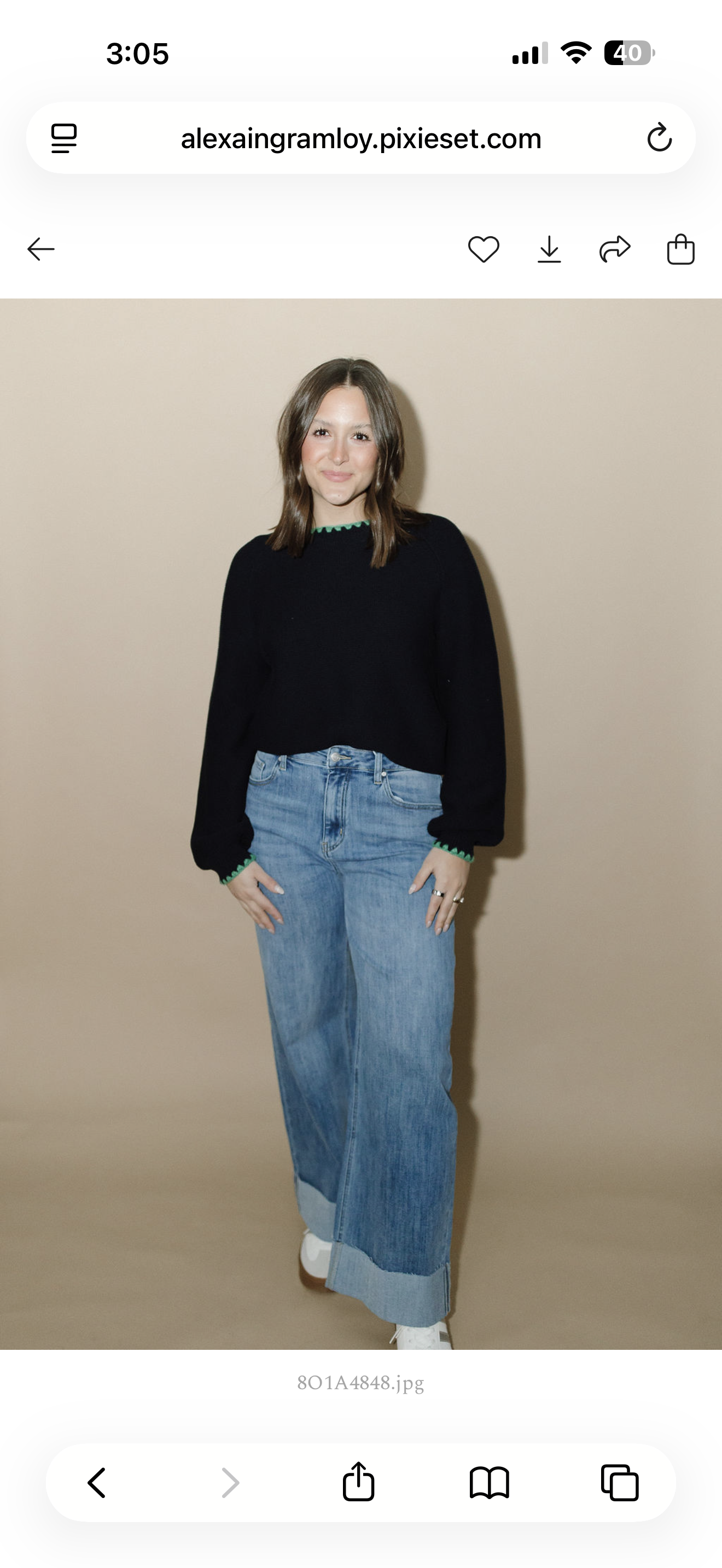 The Trimmed Essential Sweater
