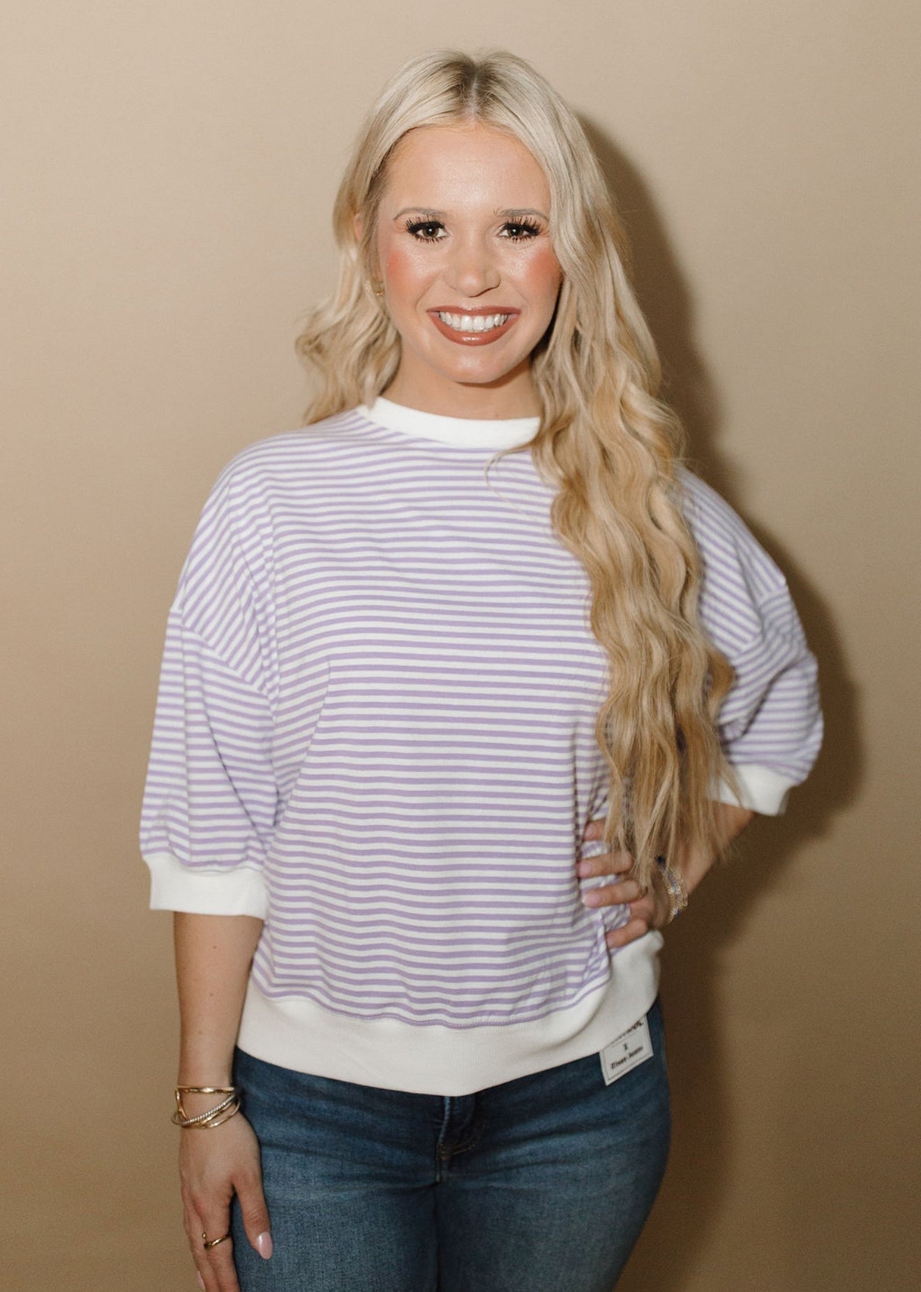 Understated Stripe Tee