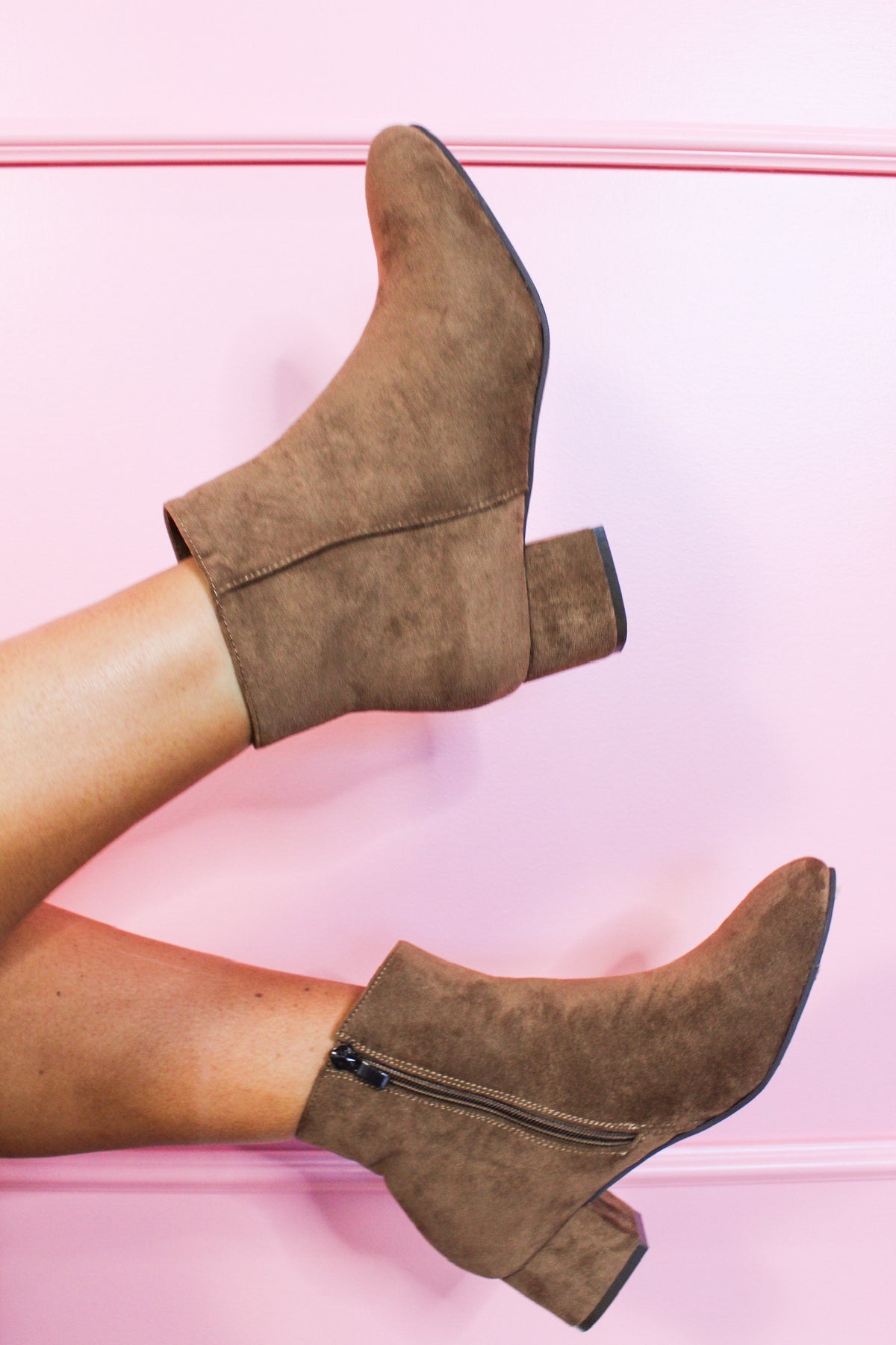 Soft & Suede Boot in Chestnut