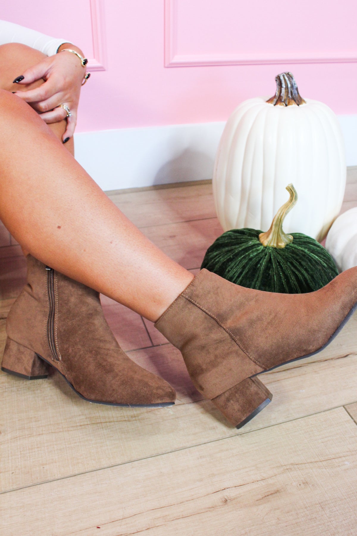 Soft & Suede Boot in Chestnut