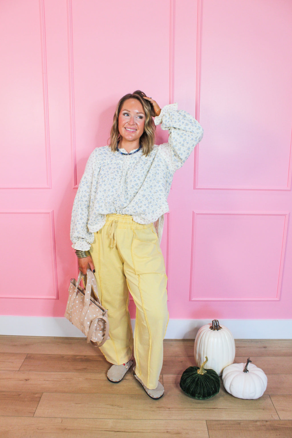 Sunday Best Floral Blouse