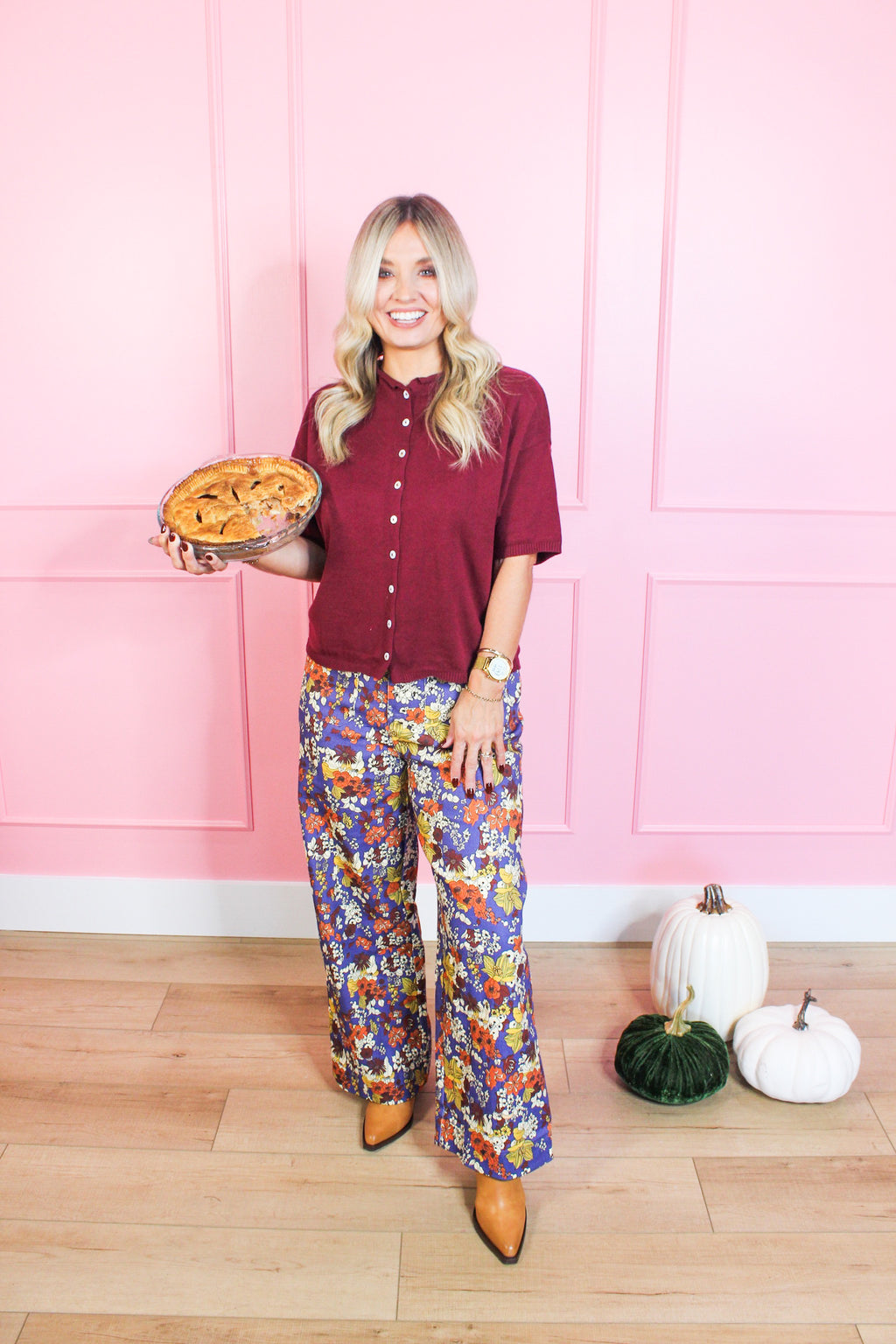 Flower Child Pant in Indigo