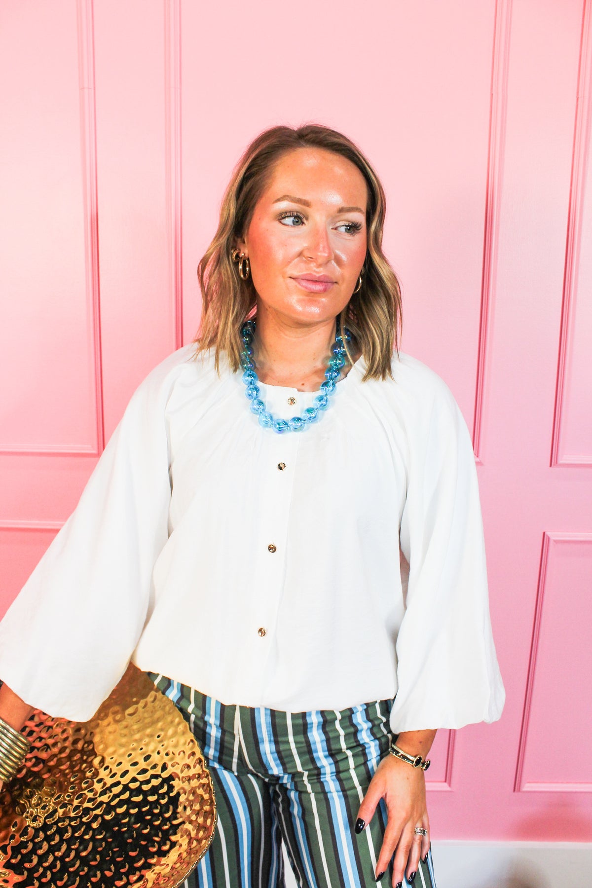 Ivory Story Blouse