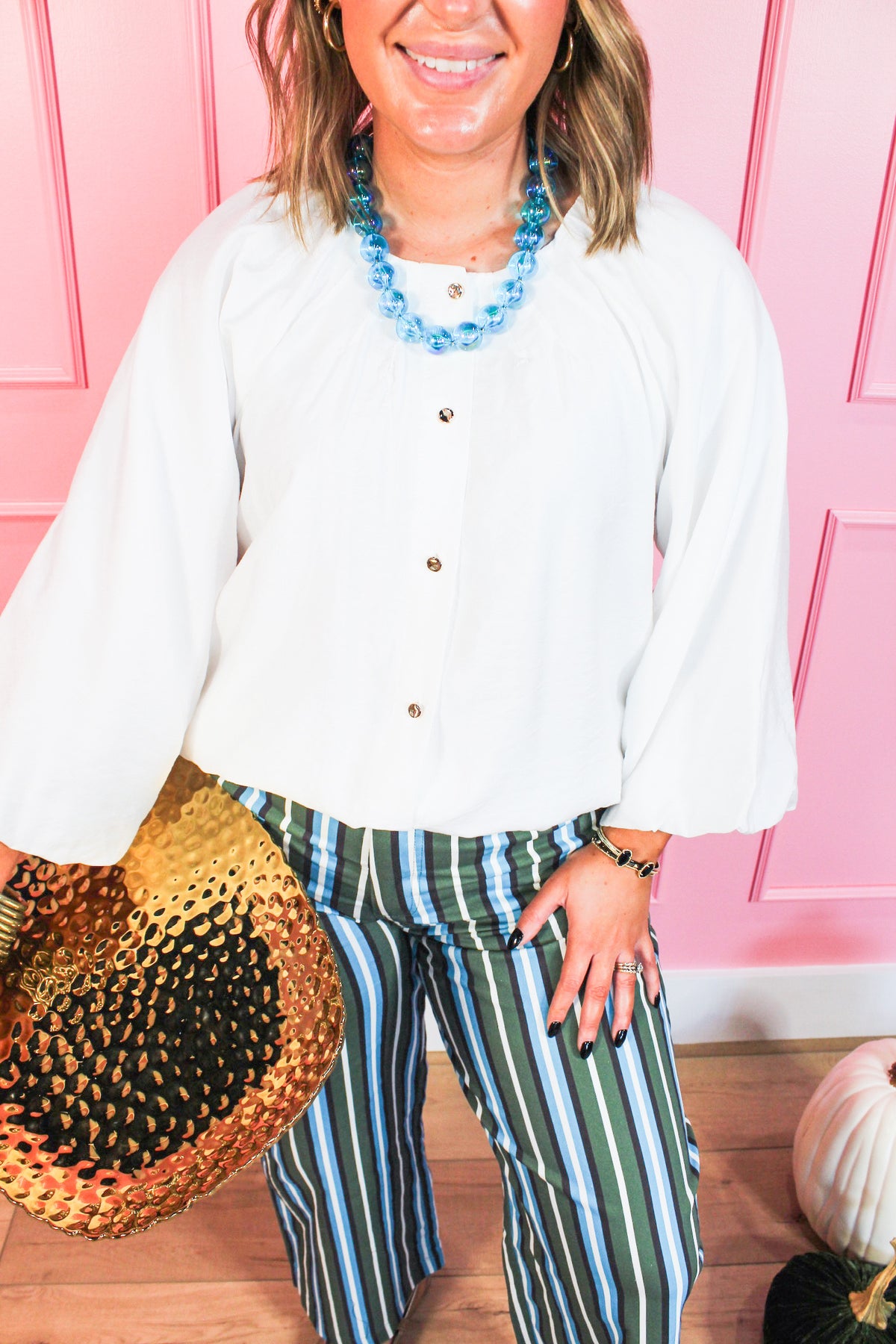 Ivory Story Blouse