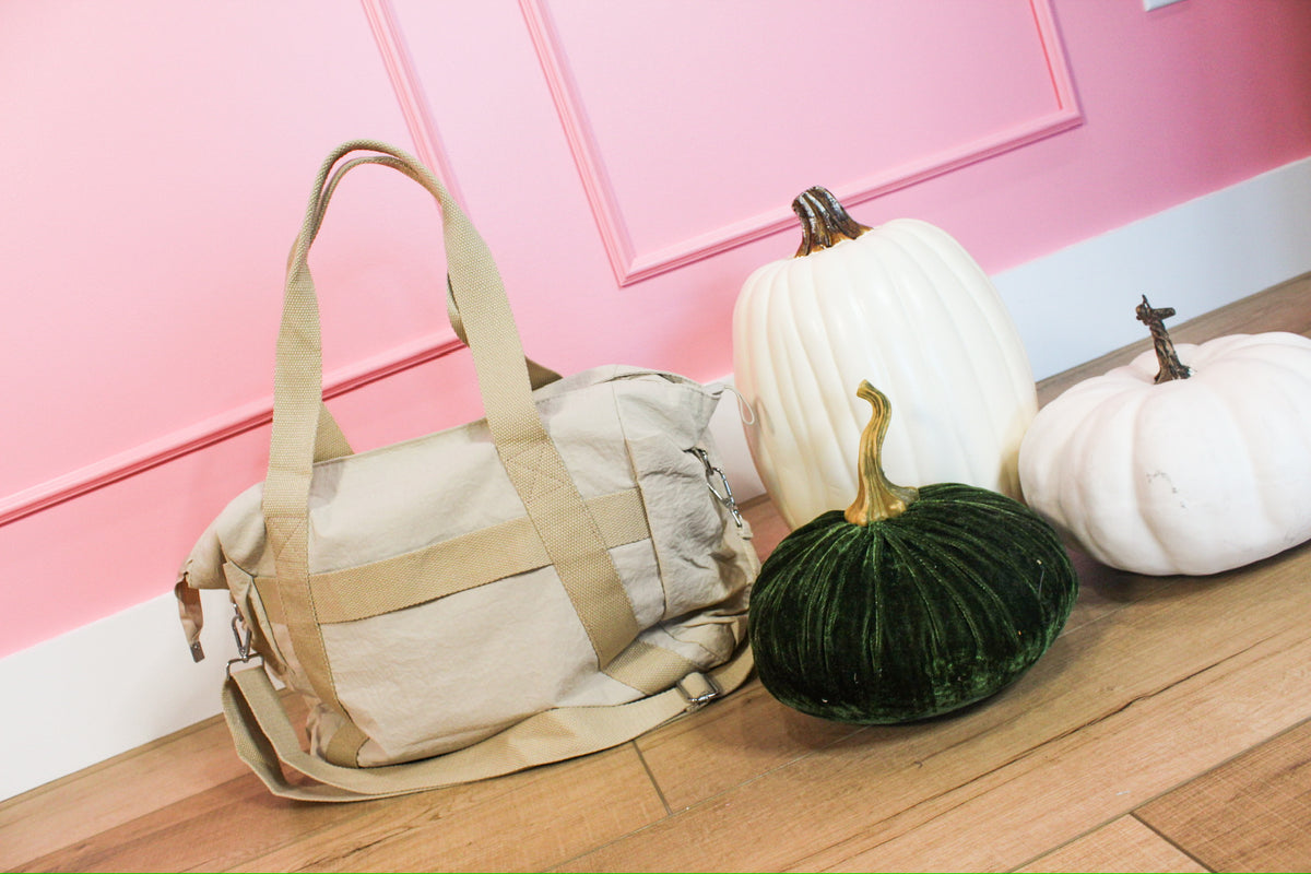 The Overnighter Tote in Khaki