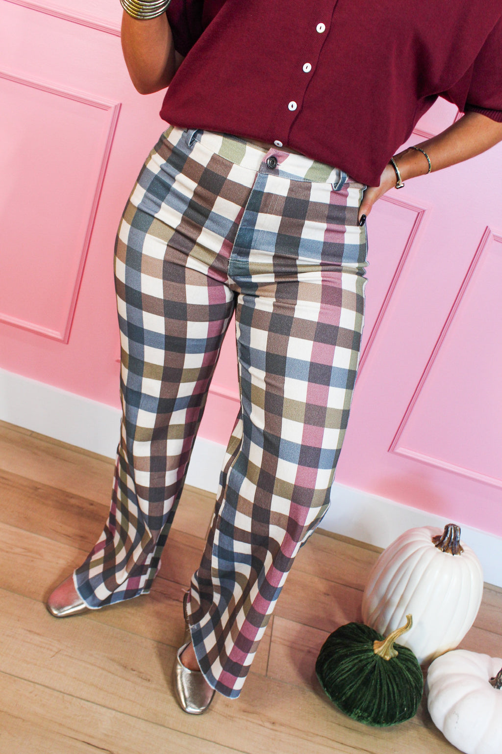 Cozy Cabin Plaid Pants