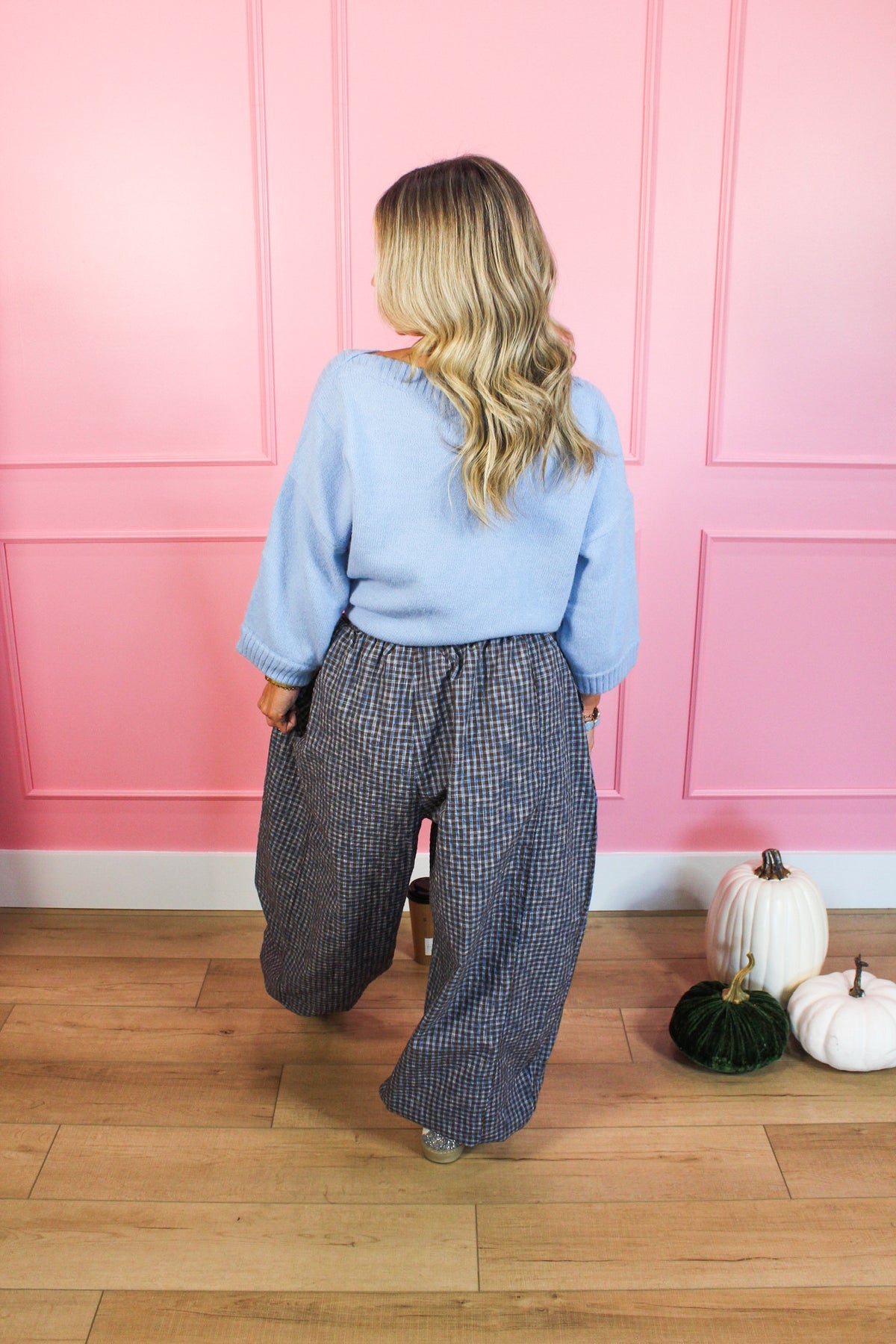 Periwinkle Dream Knit Sweater