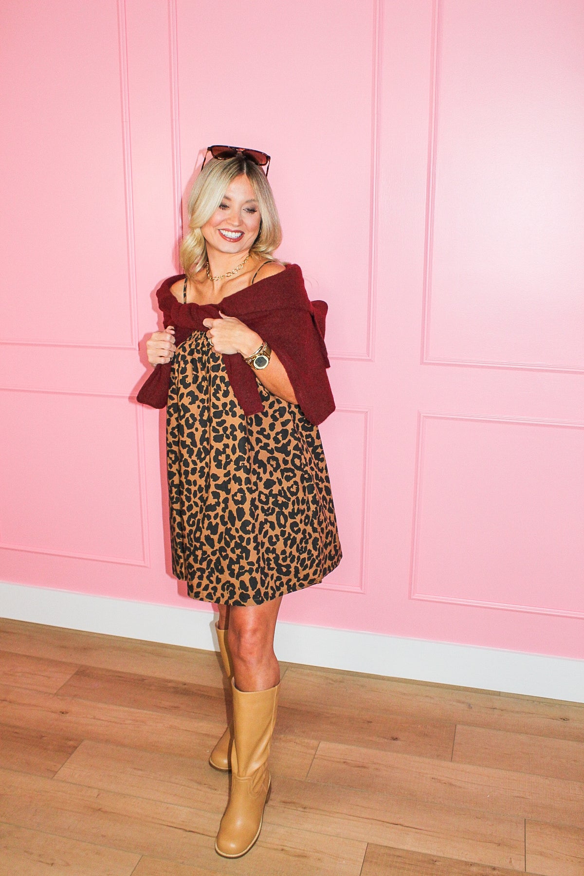 Cheetah Chic Dress