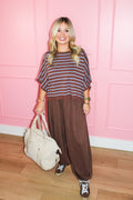 Mocha Skies Sweater in Brown