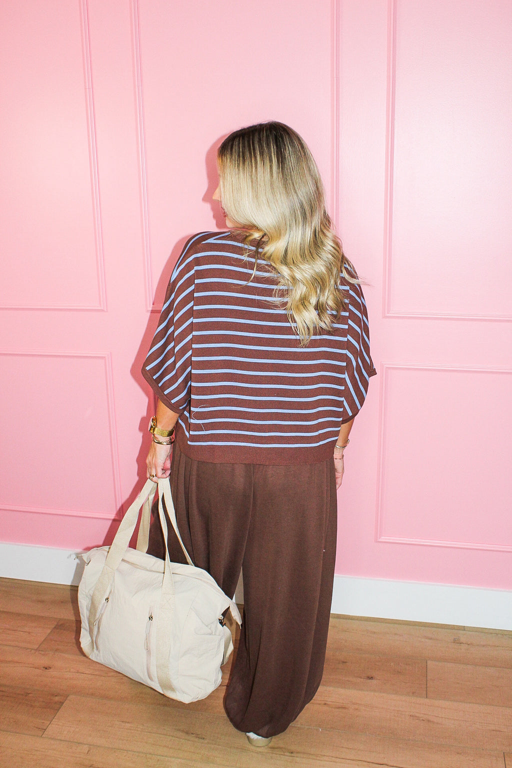 Mocha Skies Sweater in Brown