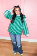 Electric Evergreen Top