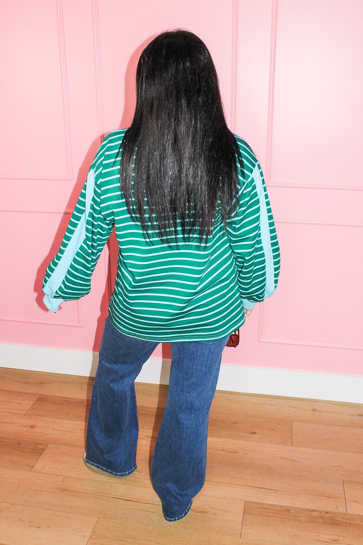 Electric Evergreen Top
